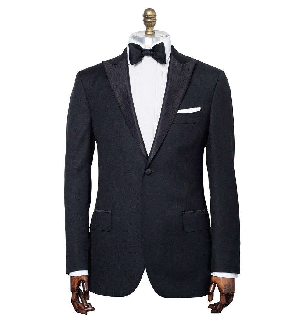 custom made men's prom suit/wedding suit for men black tuxedos 3 pieces set include (jacket+pants+tie)