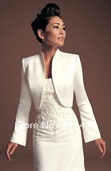 Custom Made  Wedding Bridal jacket Bolero/shrug coat decoration retail and wholesale