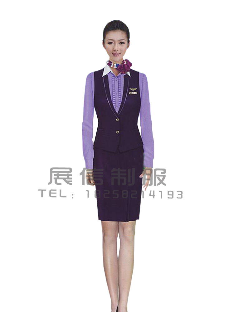 Customize customize front desk work uniforms commercial women's professional set zy034