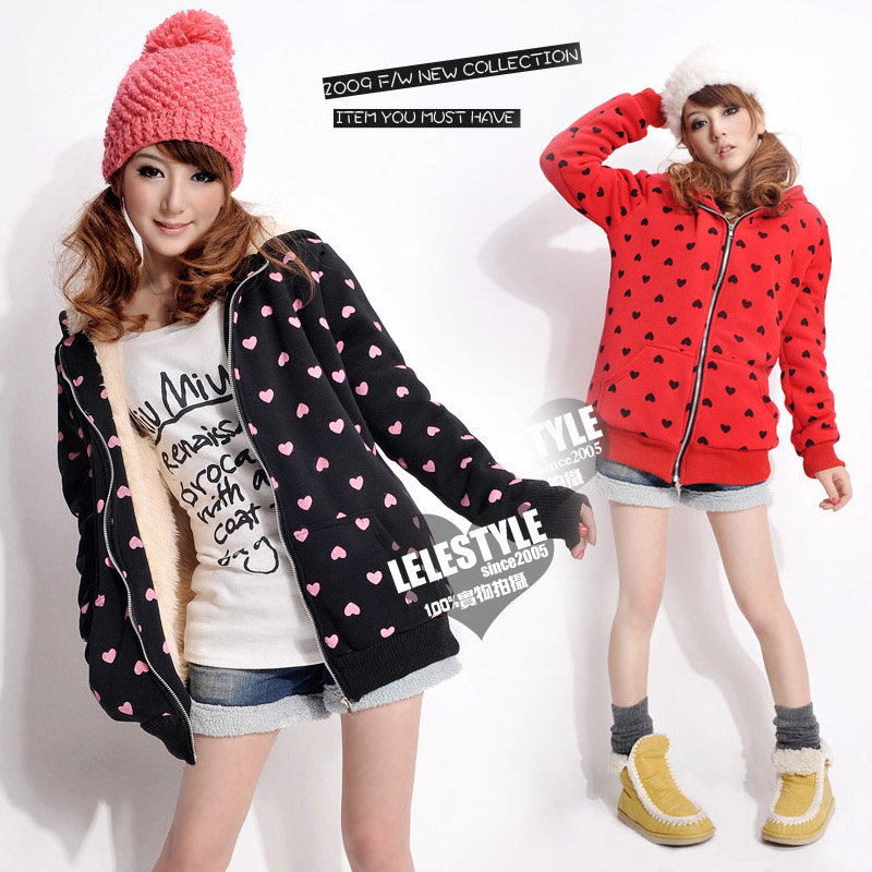 Czstylebychez autumn and winter medium-long thickening wadded jacket outerwear female