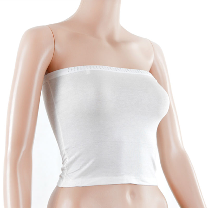 D061 2012 tube top underwear long design rhinestones basic around the chest spaghetti strap tube top tube top