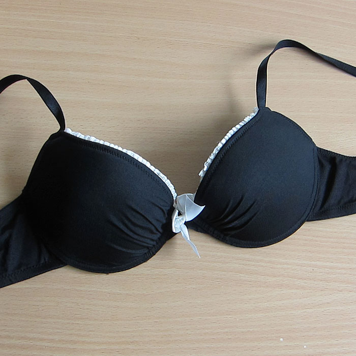 D2 shopping cart h&m glossy bow thick thin bra 70ab75b80bc