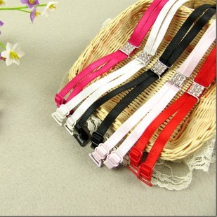 D4 gentlewomen underwear racerback shoulder strap multicolour 9 cross shoulder strap sexy invisible bra shoulder strap
