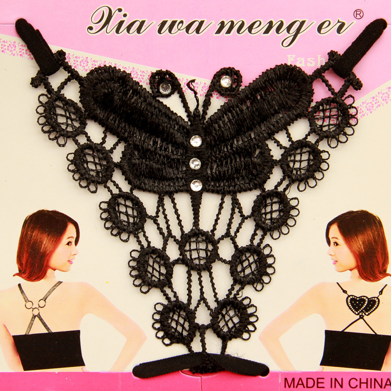 D4 sexy butterfly blended-color underwear shoulder strap invisible pectoral girdle belt fashion shoulder strap