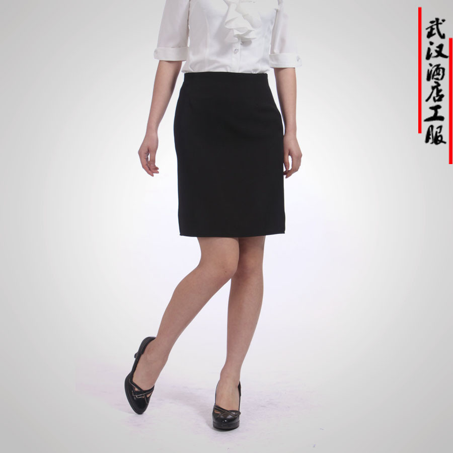 D541 short-sleeve dress work wear summer uniform female all-match