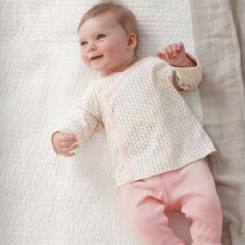 Davebella baby autumn and winter underwear set baby spring and autumn 100% cotton underwear openable-crotch twinset db100