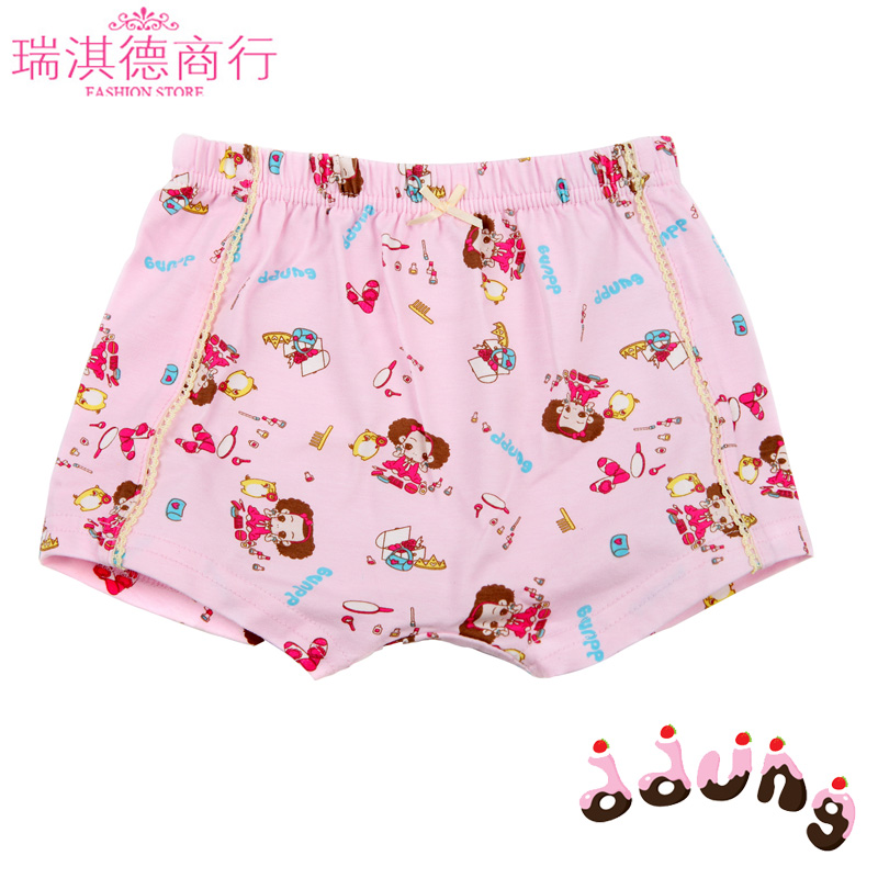 Ddung girls clothing 100% cotton knitted shorts trunk panties set ds122918