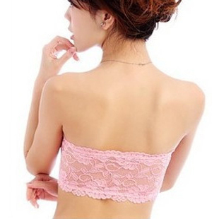 Decoration lace tube top tube top spring and summer all-match basic tube top bra underwear