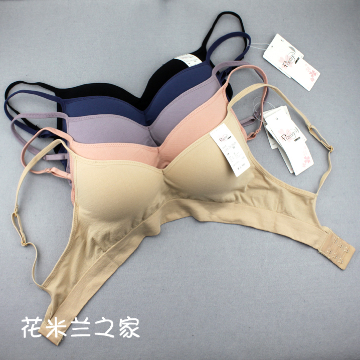 Deformation of the female modal cotton thin wireless sleeping yoga sports underwear bra
