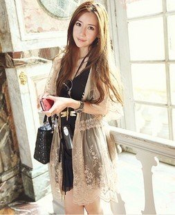 Delicate embroidery cardigan, ladies blouses, womens blouses, ladies fashion blouses, lady shirts, women shirts, lace shirts