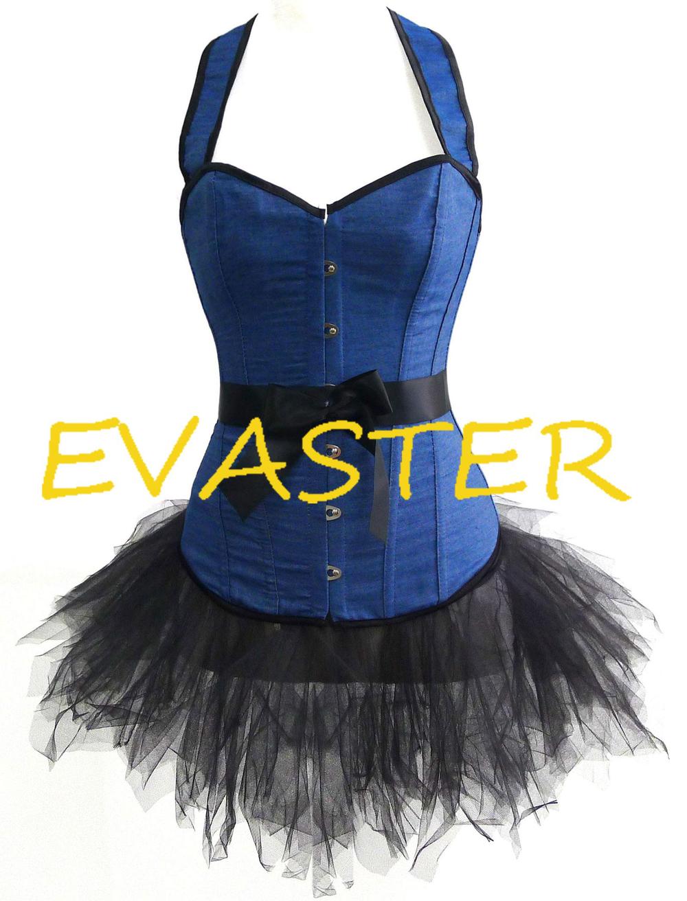 Deluxe Latest design  Denim Halter Belted sexy women shapers