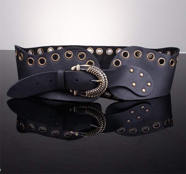 DEMONSTYLE fashion leather belt.cowskin belt lady's belt G03709