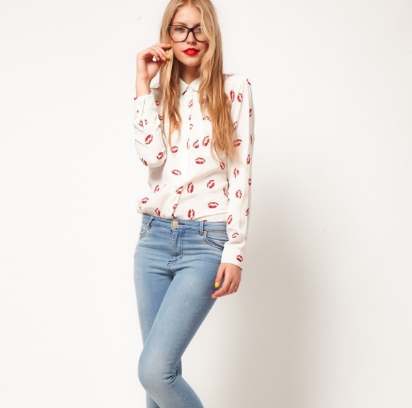 DEMONSTYLE hot sale blouse,women's blouse,lady's blouse  8678