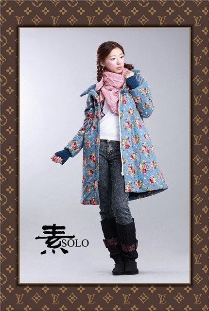 DEMONSTYLE lady's overcoat,women's coat,warm coat original design  G5003