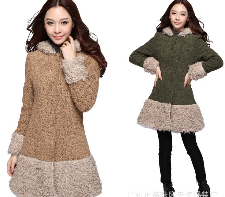 DEMONSTYLE  New arrival women's coat ,lady's overcoat