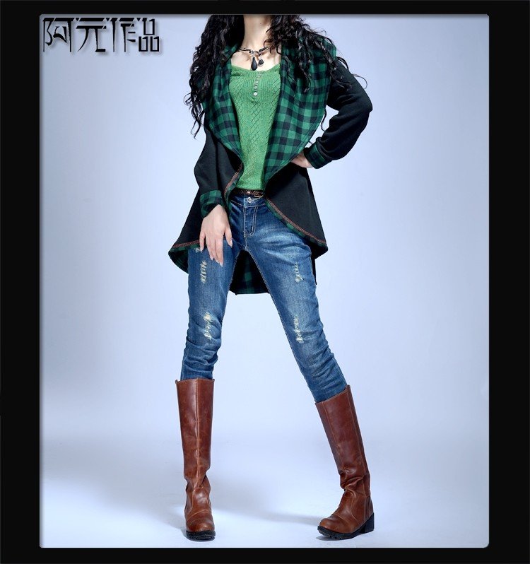 DEMONSTYLE  New arrival women's coat ,lady's overcoat D51