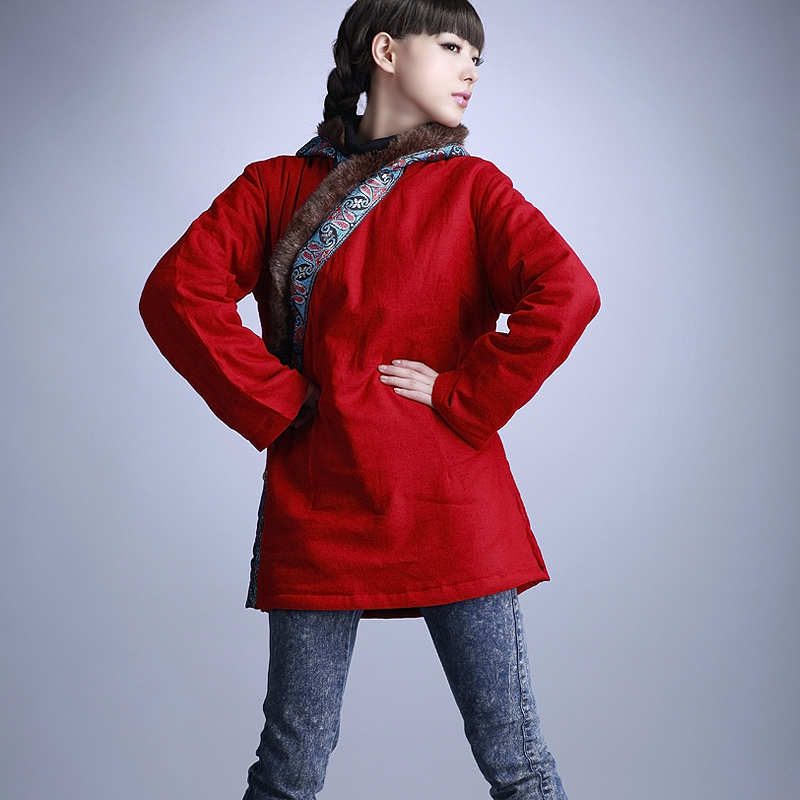 DEMONSTYLE Original design 2012 women's top wadded jacket outerwear