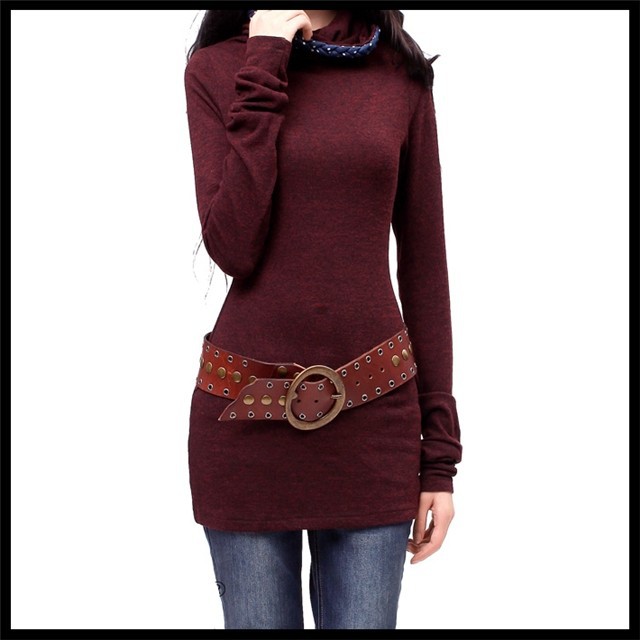 [DEMONSTYLE]Spring item long sleeve knitwear,women's sweater A09433