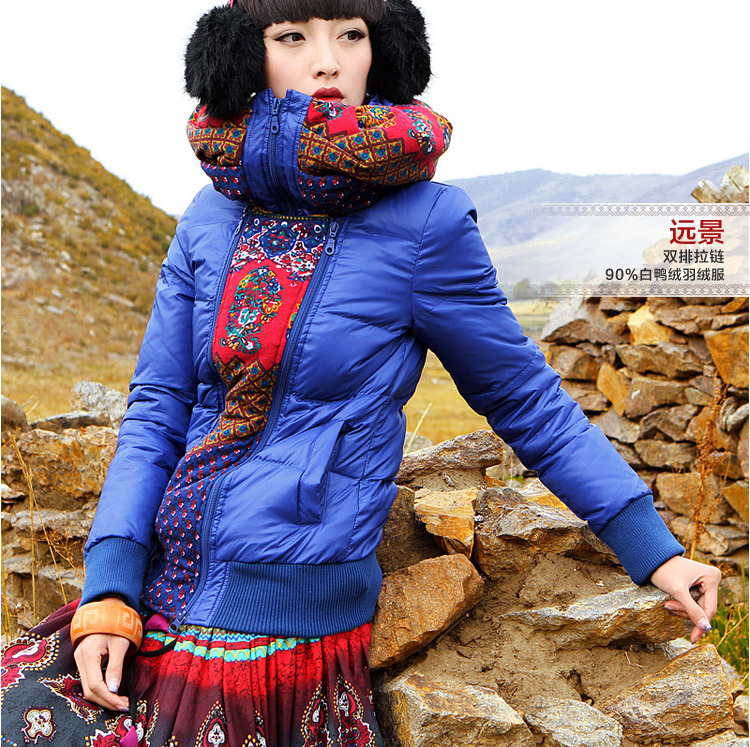 DEMONSTYLE Winter New arrival women's 90%white duck down jacket,lady's eiderdown coat,  24180050