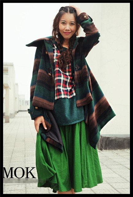 DEMONSTYLE Winter New arrival women's coat,lady's woolen coat,