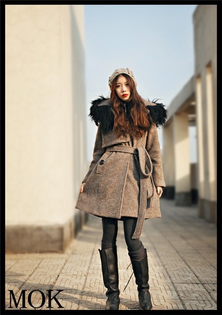 DEMONSTYLE Winter New arrival Wool coat