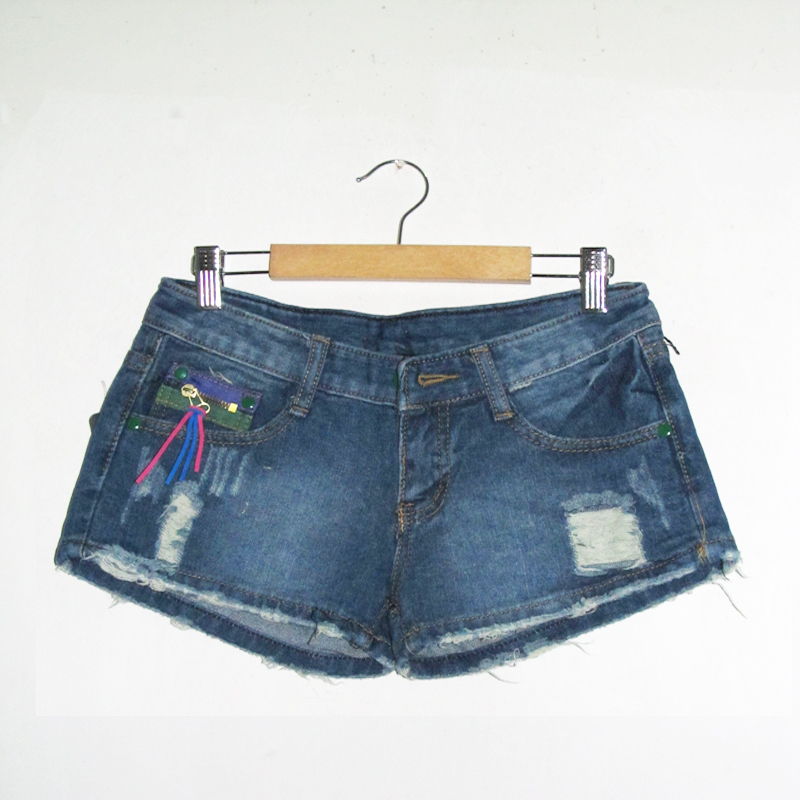 Denim shorts autumn and winter female loose 2012 all-match single-shorts boot cut jeans