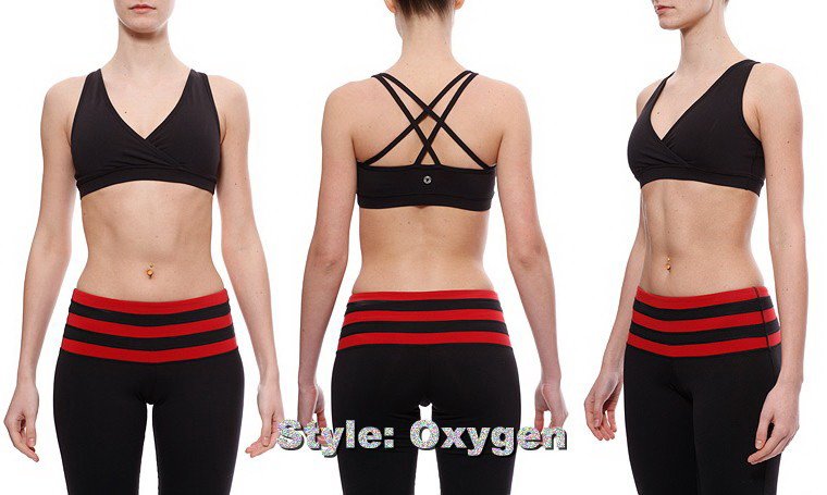 Designer  Women Yoga Bras Fashion Brand Lady Yoga Tops Tanks Sexy Vest Gym Wear Oxygen Wholesale 3 Piece Free Shipping