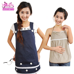 DHL 2013 Hot Radiation-resistant maternity clothing dual silver fiber protection combination big super For Pregnant woman