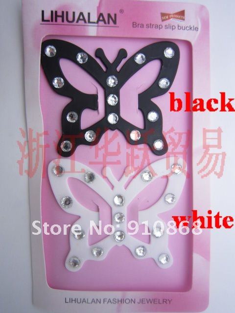 diamond butterfly shape underwear adjuster,bra clasp,bra strap holder clip,bra slider,underwear accessories