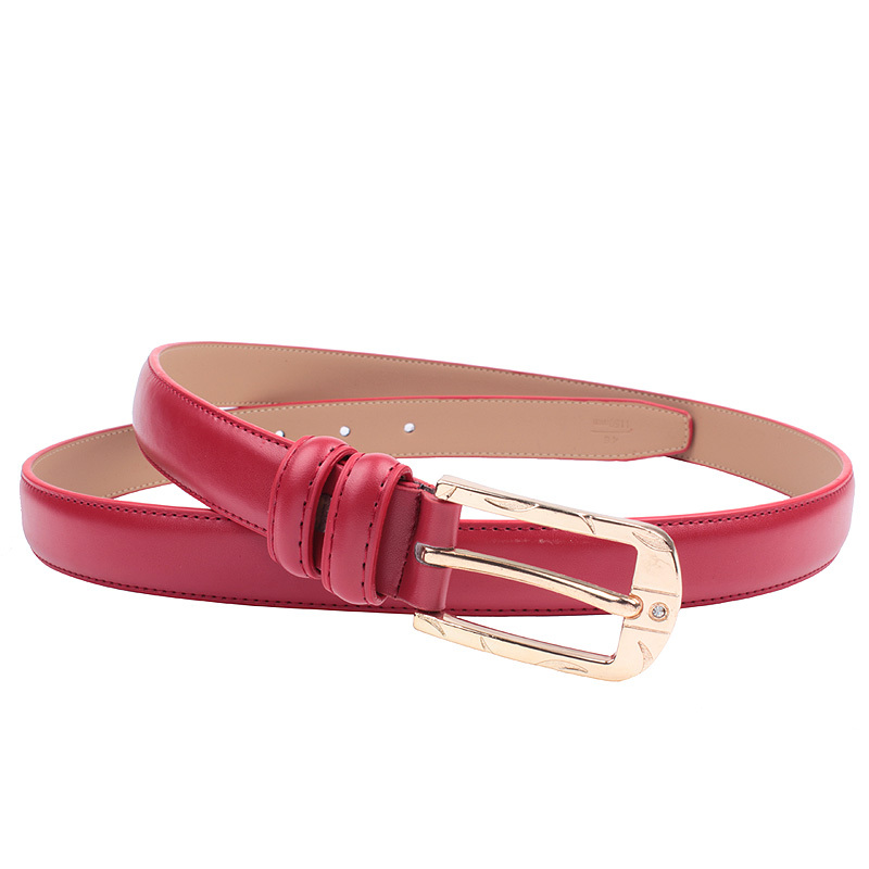 Diamond classic agings fashion all-match genuine leather women's strap women's belt
