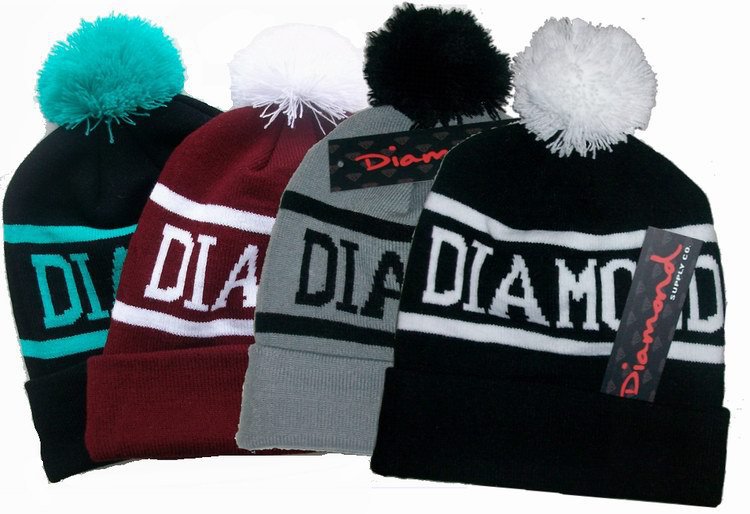 DIAMOND SUPPLY CO beanie hats 4 different styles top quality Being A New Fashion Trend freeshipping