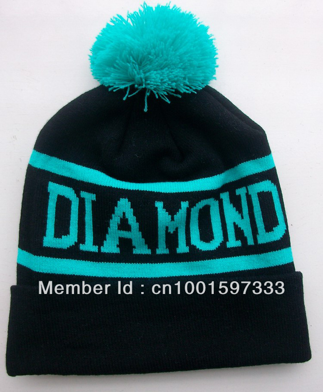 DIAMOND SUPPLY CO BEANIE HATS,New winter knitted  hats,Supreme VSVP Stussy ILLEST COMME DES FUCKDOWN Beanies cap,free shipping