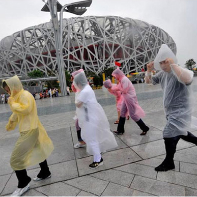 Disposable raincoat pullover style poncho eco-friendly disposable raincoat a433
