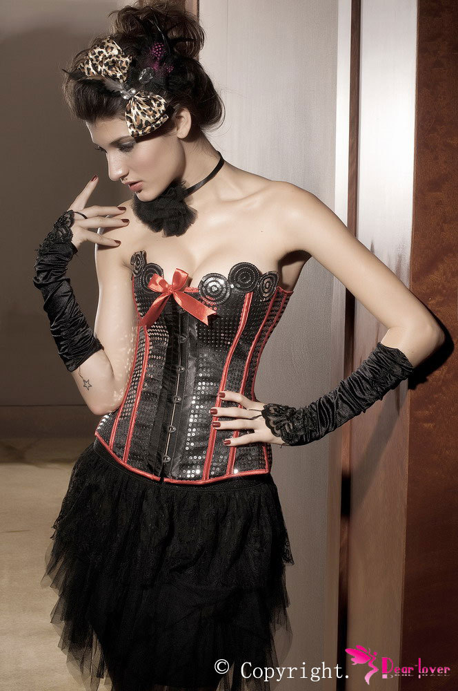 Dl fashion vintage royal corset beauty care vest 5119