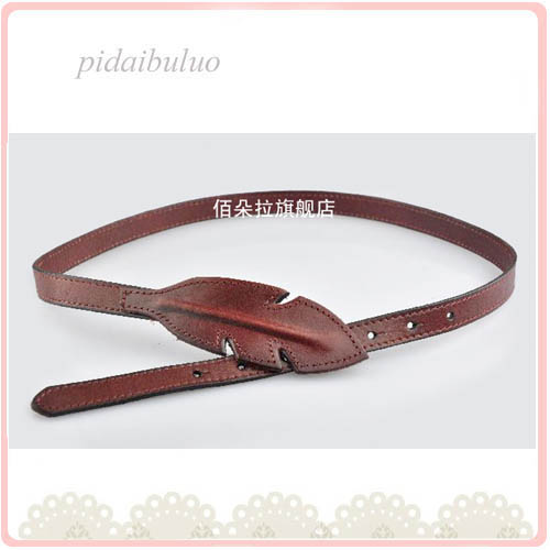 Dora fashion first layer of cowhide belt genuine leather strap women's belt