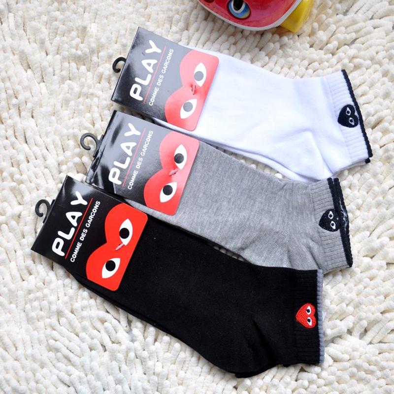 Double 10 100% cotton socks short sock slippers women's sock 100% cotton socks male