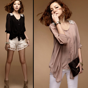 Double e 10766 light pearl pahone buckle plain top 180g