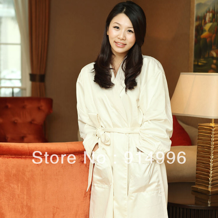 DOUBLE LAYER MICROFIBER BATHROBE PIGIAMA SEXY WOMAN