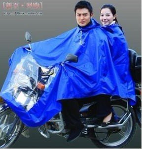 double person  Motorcycle raincoat / electric vehicle motorcycle raincoat