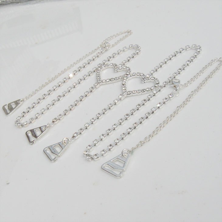 Double-shoulder love rhinestone shoulder strap diamond pectoral girdle 2012