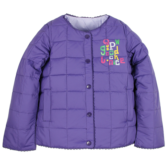 Down coat female child liner reversible child outerwear q91104301