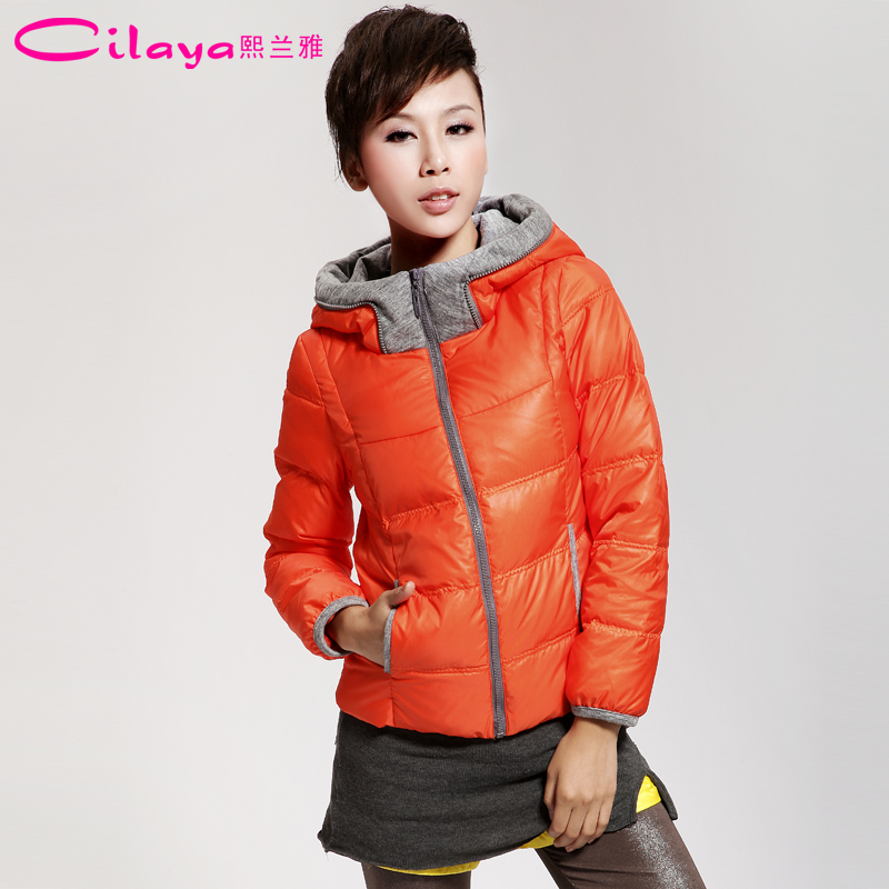 Down coat female short design slim 11222