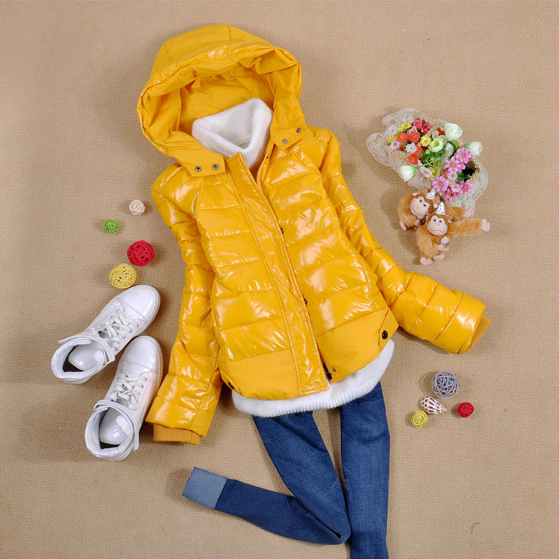 Down coat female white duck down ETAM 2013 short design hoody