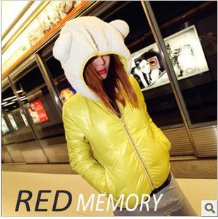 Down ! down ! thickening down coat cotton-padded jacket cotton-padded jacket outerwear free shipping
