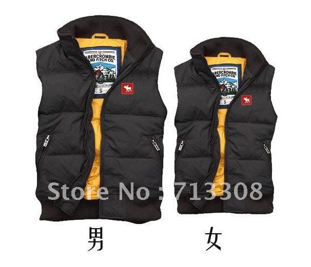 Down vest couple couples Slim Down vest Free transport