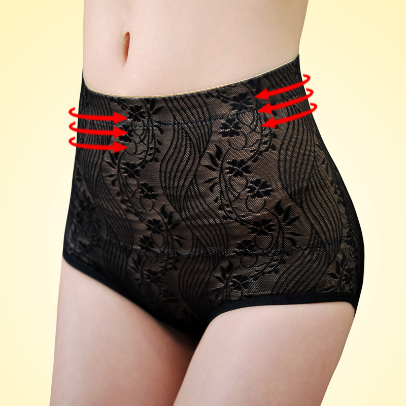 Drawing abdomen pants butt-lifting body shaping beauty care pants comfortable thin breathable seamless corset pants fat burning