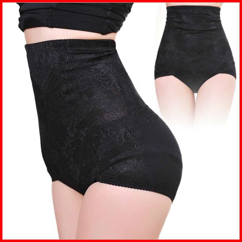 Drawing abdomen pants super-elevation the waist body shaping butt-lifting women's to strengthen slimming beauty care pants 2758