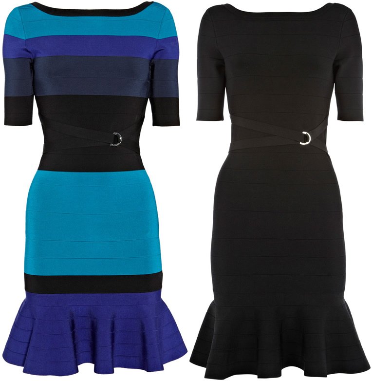 Dresses  Brand  dress  (K...M...) new Frill skirt bandage knit KM158