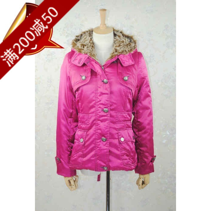 Drop shipping 2013  LA CHAPELLE rose cotton-padded jacket 729 -jk