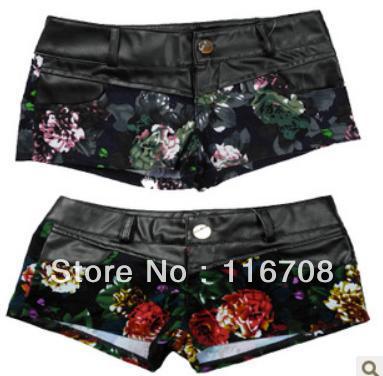 Drop shipping 2013 spring and summer fashion vintage front strap candy color low-waist shorts skorts culottes three-color st-084